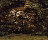 In the Woods by Gustave Courbet